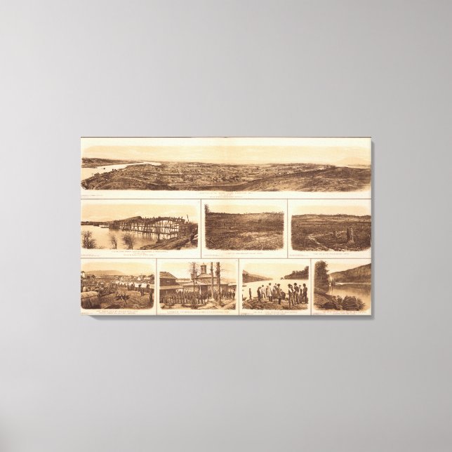 Toile Chattanooga Tennessee (Recto)