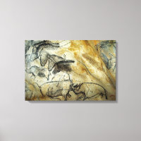 Chauvet Lascaux Cave Peinture Chevaux et animaux