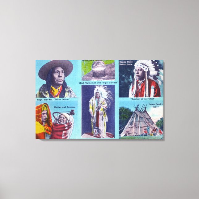 Toile Chef Multnomah, Capt Som-Kin (Recto)