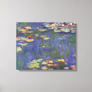 Toile Chefs-d'œuvre de peinture de Nymphéas de Monet