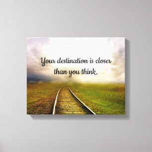 Toile Chemins de fer de la vie