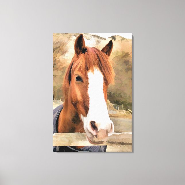 TOILE CHESTNUT CHEVAL (Recto)