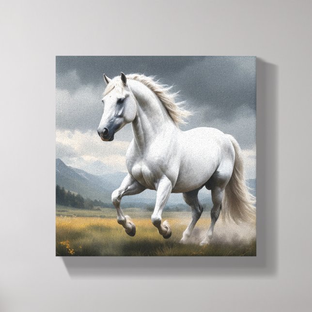 Toile Cheval blanc (Recto)