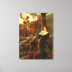 Toile Chevalerie (par Frank Dicksee)