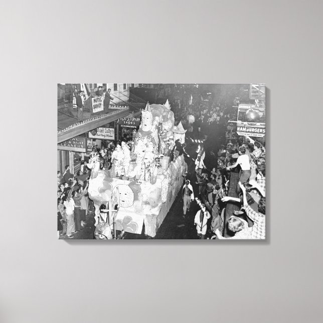 Toile Chevaliers de Babylone Nouvelle-Orléans Mardigras  (Recto)