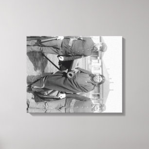 Toile Chevaux indiens d'abondance d'Oglala avec le