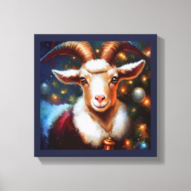 Toile Chèvre de Noël 4 (Recto)