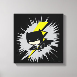 Toile Chibi Batman Lightning Kick