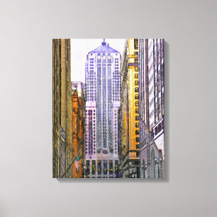 Toile Chicago Board Of Trade - Canvas Rectangulaire Art