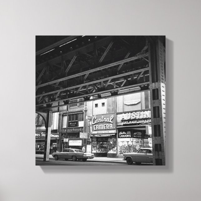 Toile Chicago Wabash Avenue May 1961 (Recto)