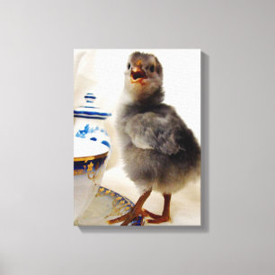 Toile Chick avec Teacup
