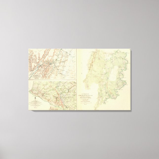 Toile Chickamauga, Ga (Recto)