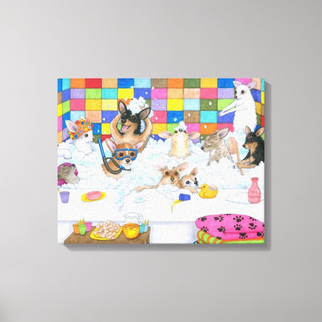 Toile Chien 121 Chihuahua (Recto)