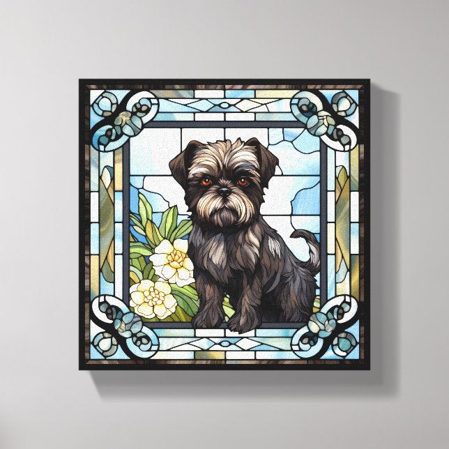 Toile Chien Affenpinscher (Recto)