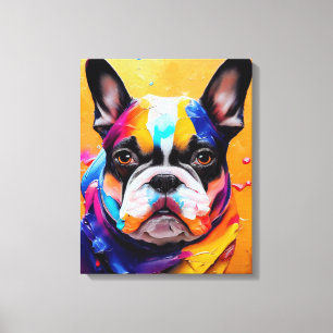 Toile Chien de Chien de France animal adorable animal co