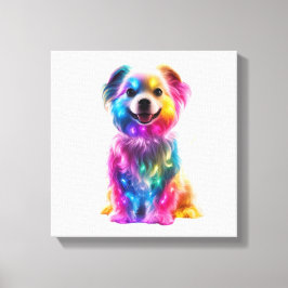 Toile Chien de couleur mignon
