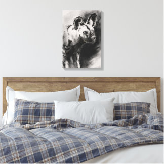 Toile Chien Sauvage
