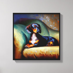 Toile Chien teckel