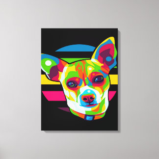 Toile Chihuahua Head_Dog Lover