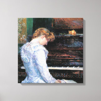 Toile Childe Hassam - Les marches espagnoles