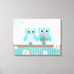 Toile Chouettes