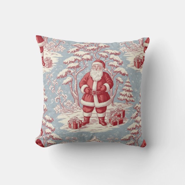 Toile Christmas  Kissen (Vorderseite)