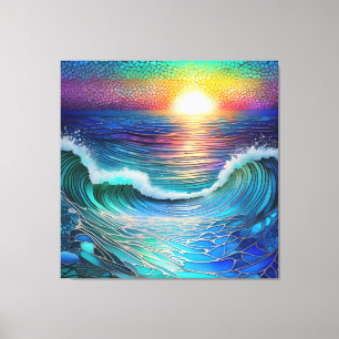 Toile Chroma Sea Seascape