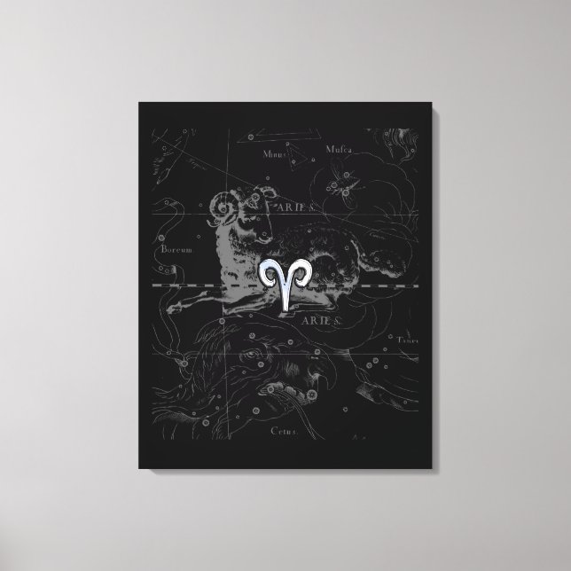 Toile Chrome Style Aries Zodiac Connexion Hevelius (Recto)