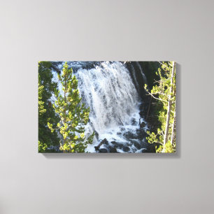 Toile Chute d'eau de Yellowstone