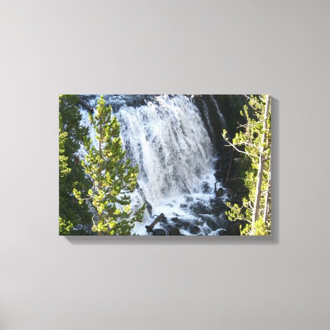 Toile Chute d'eau de Yellowstone (Recto)