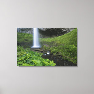 Toile Chutes Latourell, gorge du Columbia, Oregon,