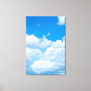 Toile Ciel bleu nuages Arrière - plans Ciel Ciel Design