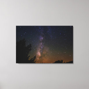 Toile Ciel nocturne de Milky Way, Californie