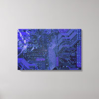 Circuit imprimé électronique technologie art cyber