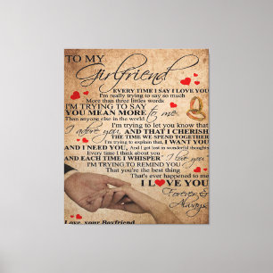 Toile Citation d'amour pour amie   Jeu de couple corresp