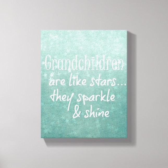 Toile Citation de Grandchildren Stars (Recto)