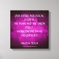 Citation de Nikola Tesla - Même fréquence