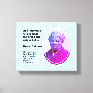 Toile Citation TUBMAN HARRIET moderne