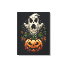 Citrouille de crâne Halloween gothique