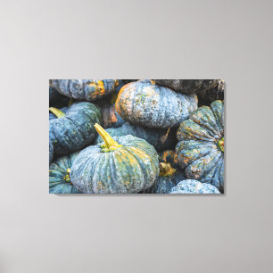 Toile citrouille enveloppée