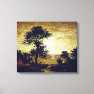Toile Clair de lune de Ralph Albert Blakelock