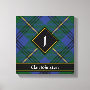 Toile Clan Johnston Tartan Canvas Imprimer