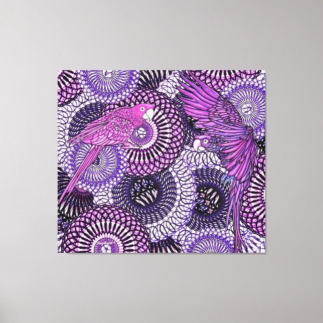 Toile Clarté du perroquet (Recto)