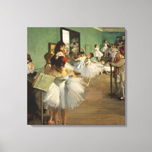 Toile Classe Danse | Edgar Degas (Recto)