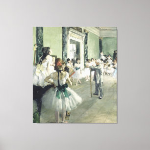 Toile Classe de ballet Edgar Degas