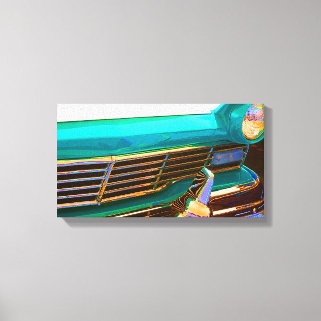 Toile Classic voiture avant pop art choisir .75 (Recto)