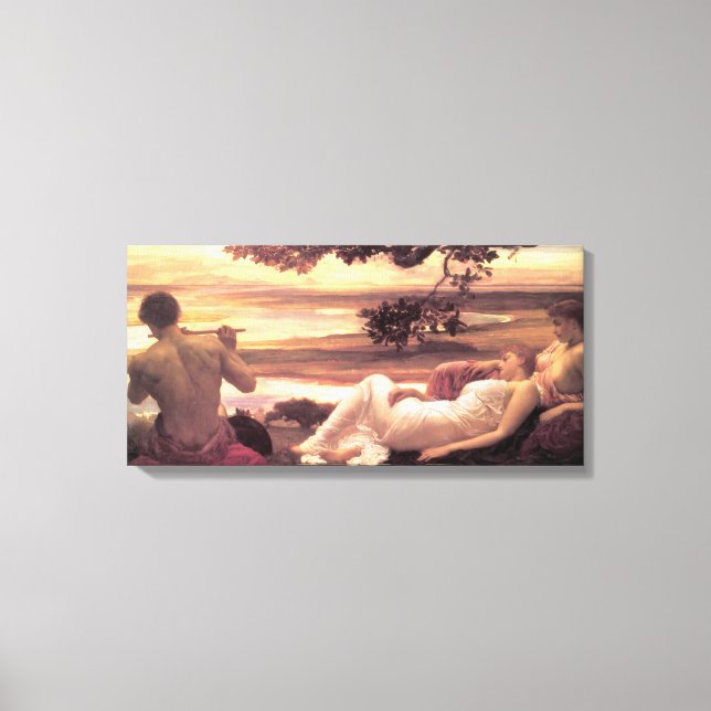 Toile Classical Idyll (par Frederic Leighton) (Recto)