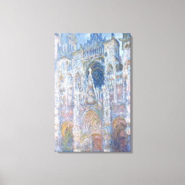 Toile Claude Monet | Cathédrale de Rouen (Recto)