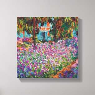 Toile Claude Monet - Irises in Monet's Garden Fine Art