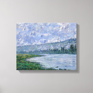 Toile Claude Monet - La Seine à Vetheuil